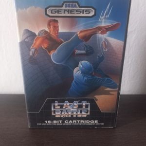 1989 Last Battle Sega Genesis